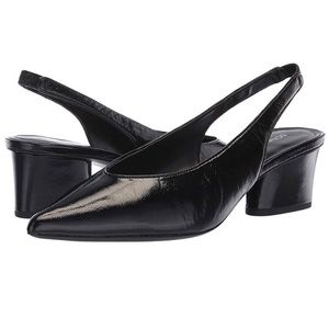 Donald J Pliner Leather Gema Slingback Pumps